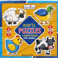 Creative's Early Puzzles - Farm Animals