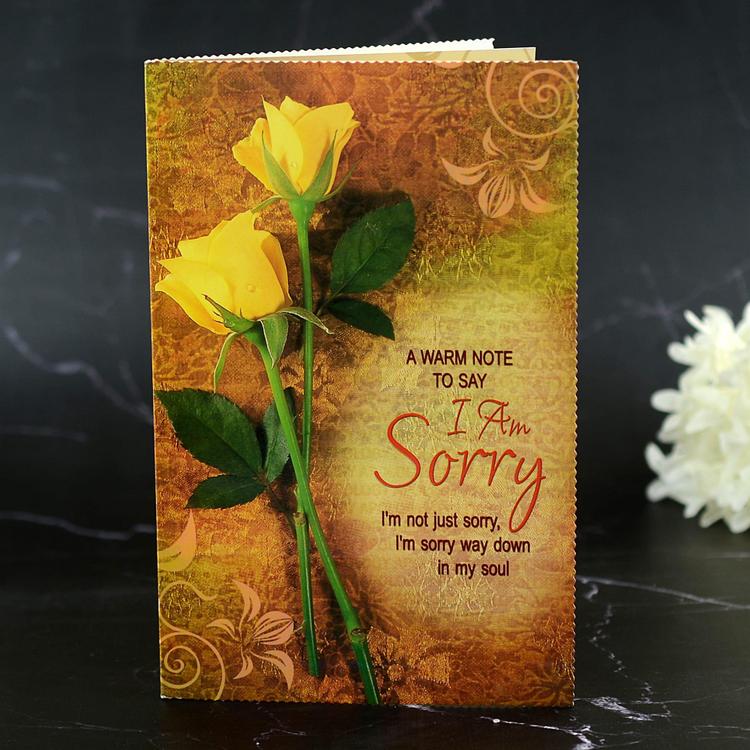 Classy Sorry Greeting Card