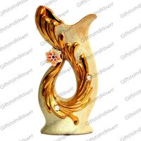 Glamorous Golden Vase