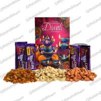 Chocolates, Dry Fruits & Diwali Card
