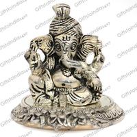 Glorious Ganpati Metal Idol