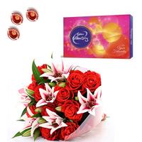Flowers and Chocolates Combo