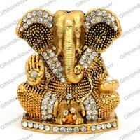 Stunning Stone Studded Ganesha Showpiece