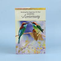 Colorful Anniversary Greetings Card