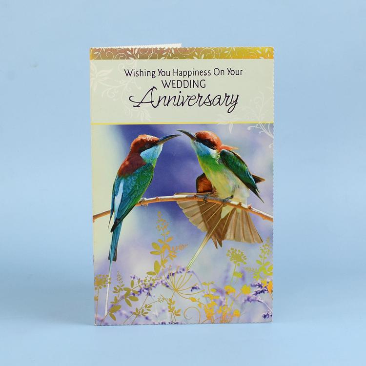 Colorful Anniversary Greetings Card Colorful Anniversary Greetings Card