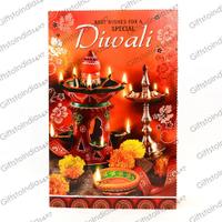 Best Wishes Diwali Greetings Card