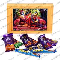 Photo frame and Chocolates Hamper