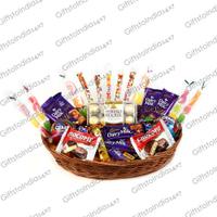 Chocolates with Delicacies Basket