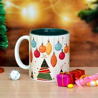 Decorative Christmas White Mug