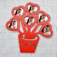 Attractive Red Photo Frame