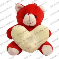 Red and White Teddy Bear