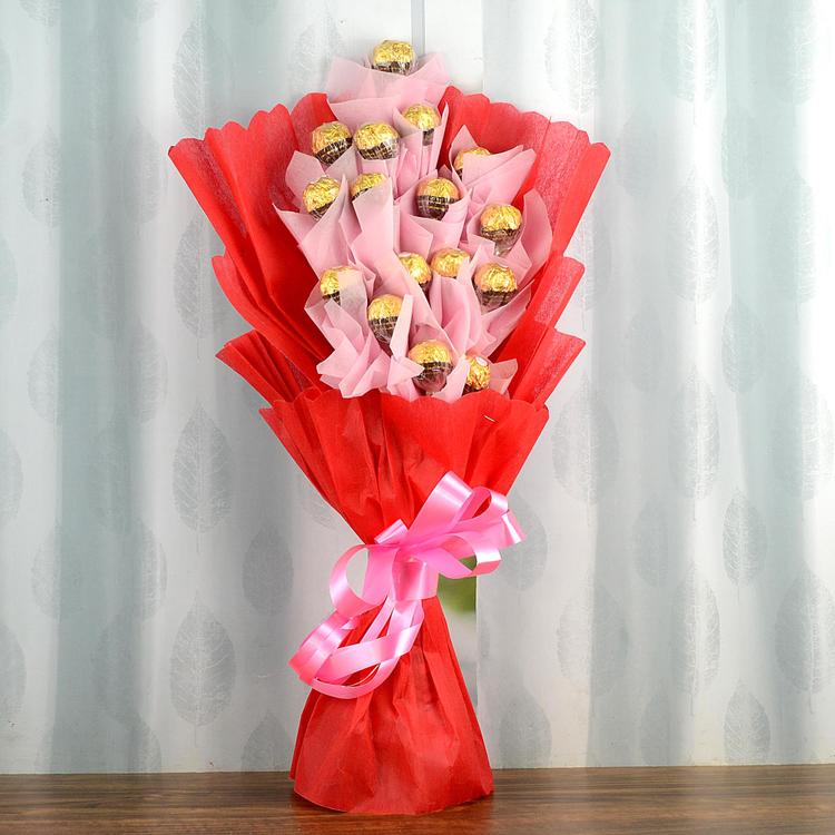 Bouquet of Ferrero Rocher