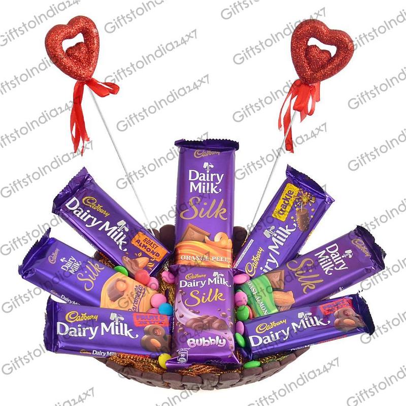 Dairy Milk Chocolate Hamper Chocolates