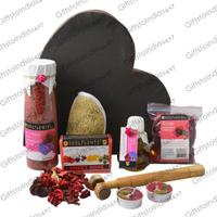 Soulflower Heart Bathset With Rose