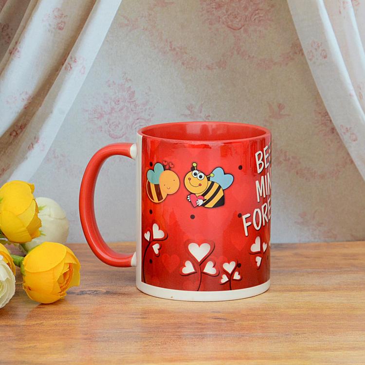 Be Mine Forever Red Mug