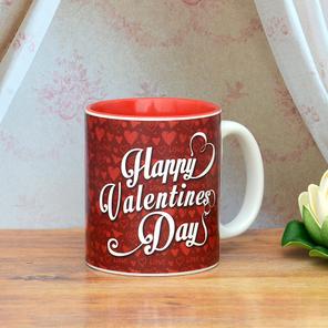 Red Valentine’s Day Mug