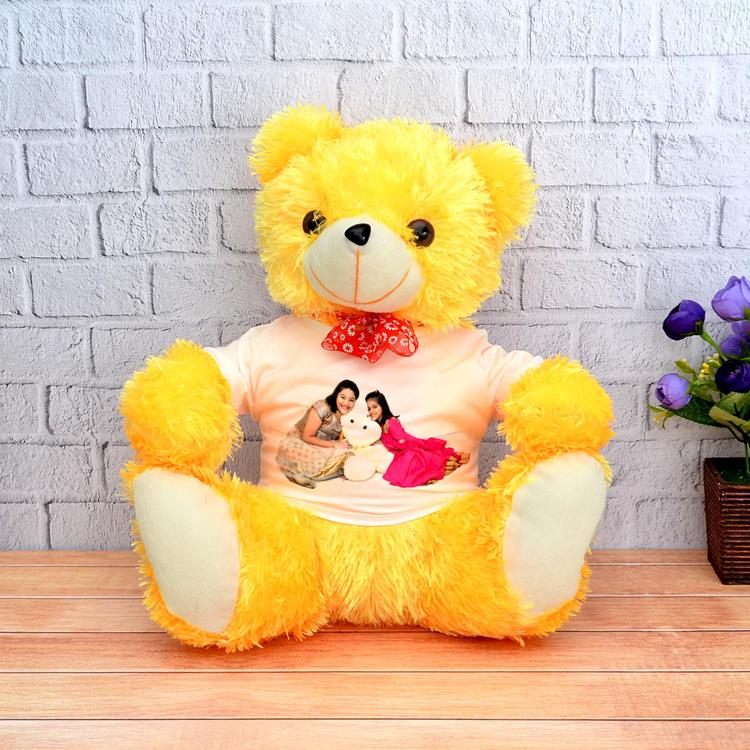 Yellow Personalized Teddy Bear