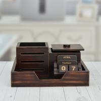 Classy Pen and Calendar Stand