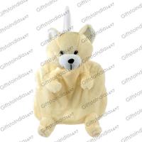 White Teddy Backpack