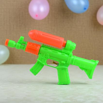 Vivid Green And Orange Pichkari