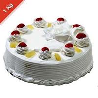 Delicious Pineapple Cake - 1 Kg Express Delivery