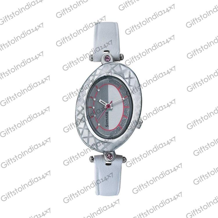 Sonata Analog Multi Colored Dial Women's Watch