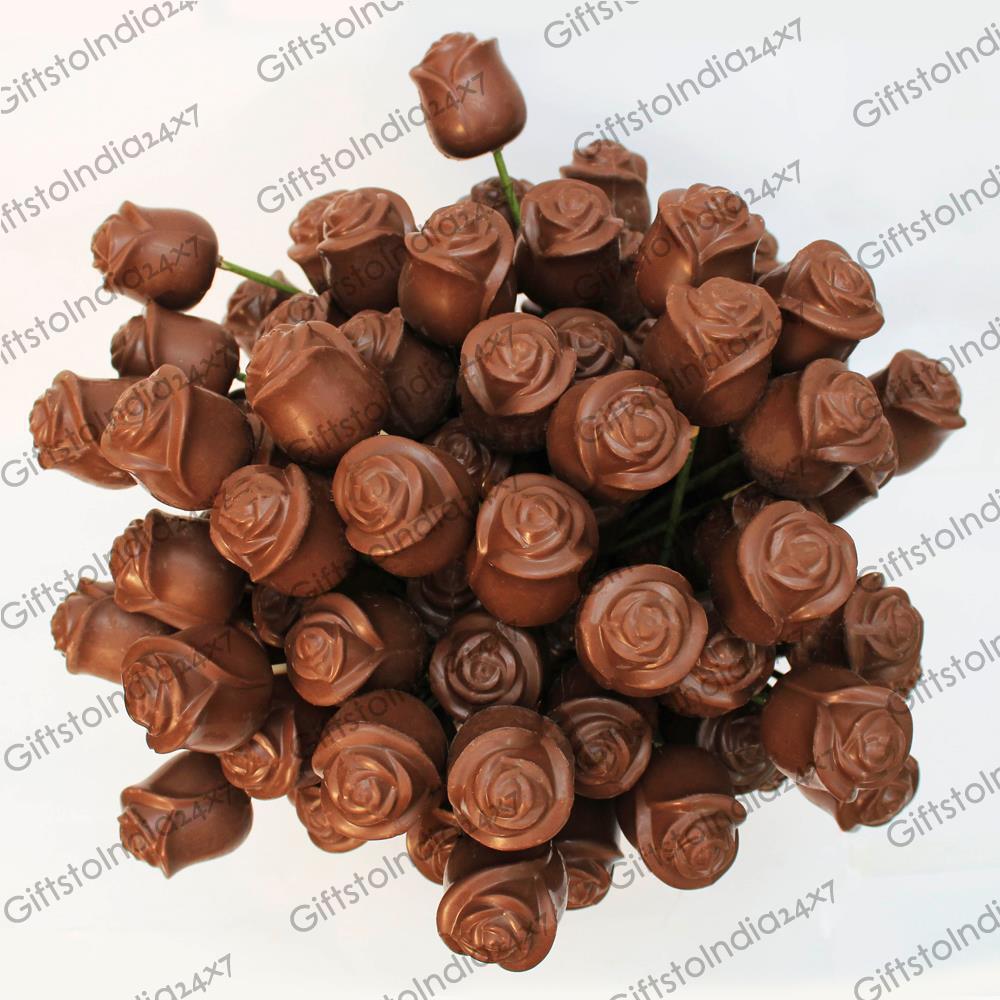 Milk chocolate rosespack of 100 Chocolates
