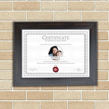 Classy White Certificate