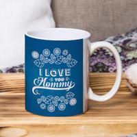 Attractive Blue Mommy Mug