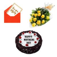 Cake, Card & Flowers