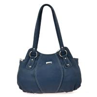 Fancy Navy Blue Handbag