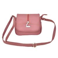 Trendy Light Pink Sling Bag