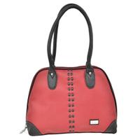 Classic Red & Black Handbag