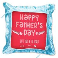 Beguiling Blue Pillow For Dad
