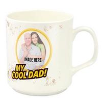 Yellow Cool Dad Ceramic Mug