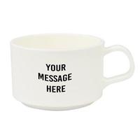 Stylish White Personalized Cup