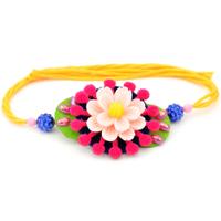 Beautiful Multicoloured Floral Kids Rakhi