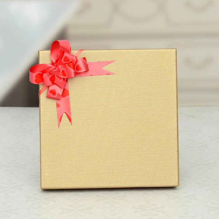 Golden Gift Box For Chocolates