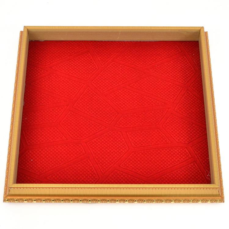 Gorgeous Deep Red Gift Thali
