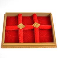 Velvet Red Gift Thali