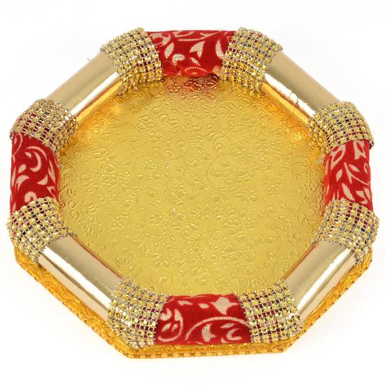 Beguiling Rhomboid Gift Thali