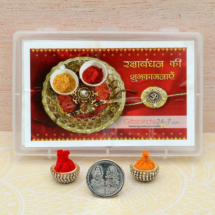 Auspicious Box Of Roli Chawal