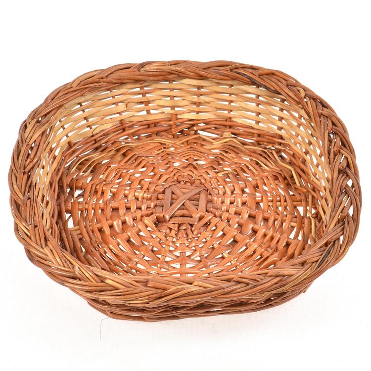 Circular Big Cane Gift Basket