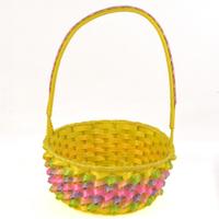 Yellow Plastic Gift Basket