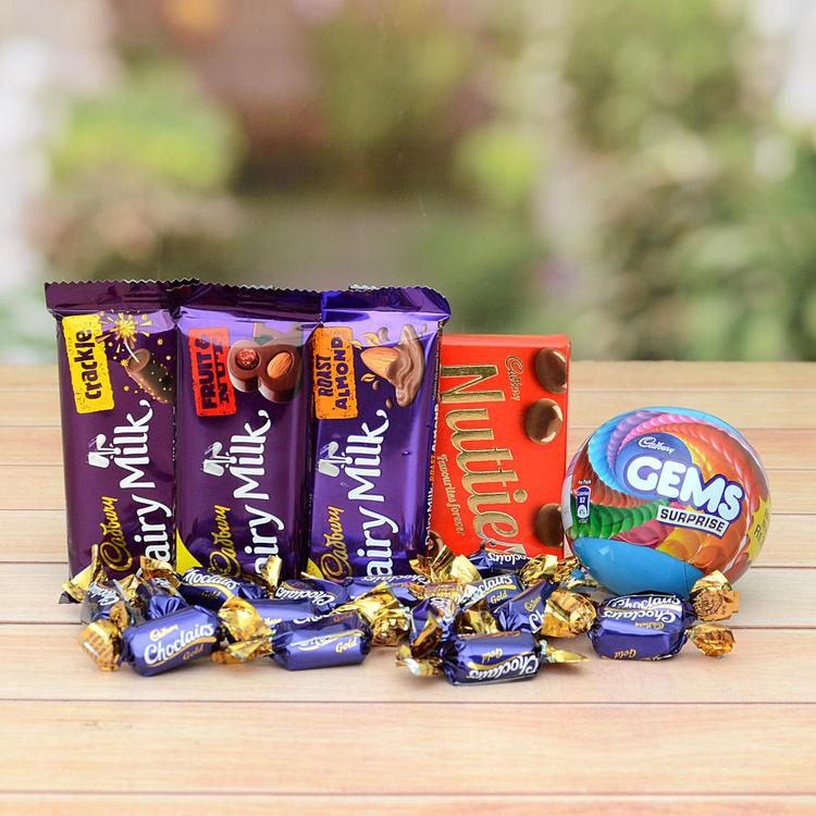 Combo of Nutties and Flavored Chocolates