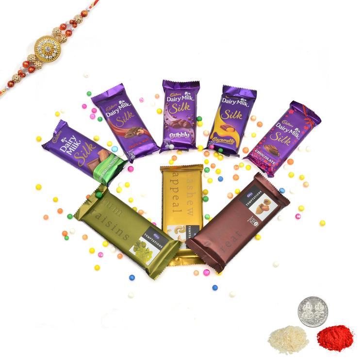 Silk & Temptation & a Rakhi