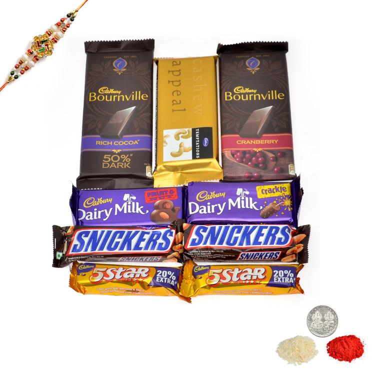 Delightful Chocolates Collection with Rakhi