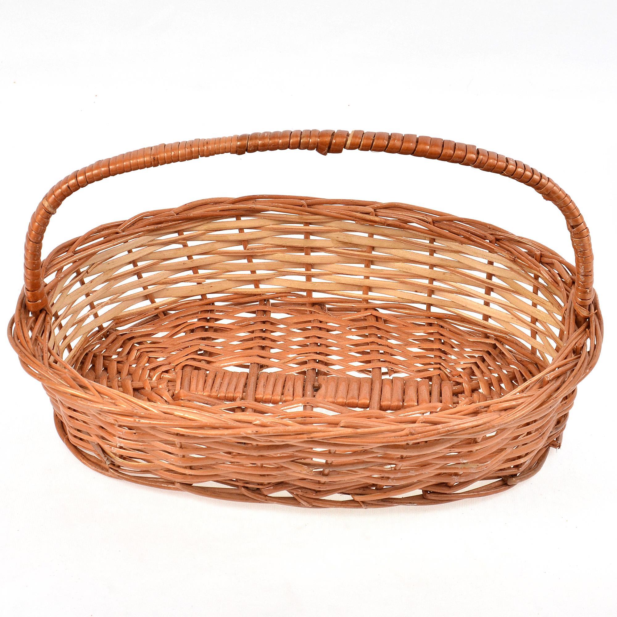 Cane Gift Basket With Top Handle Gift Baskets Range