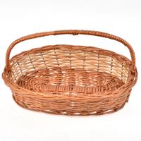 Cane Gift Basket With Top Handle
