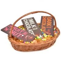 Different Flavored Amul Chocolates in a Basket